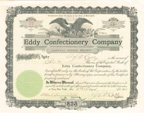 Eddy Confectionery Co